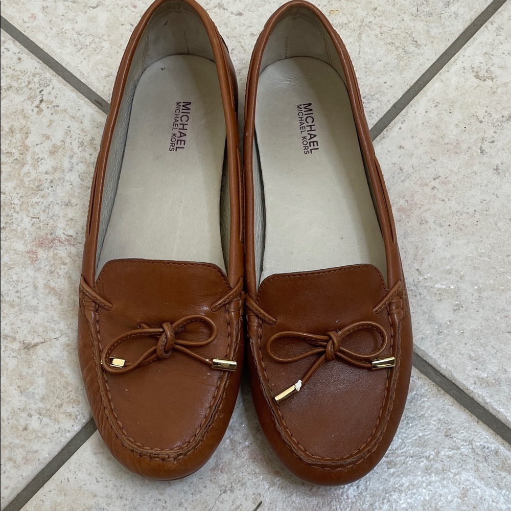 Michael Kors Women's Tan Moccasins Size 8 1/2 M